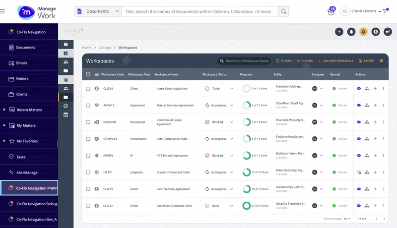 Work Product Management