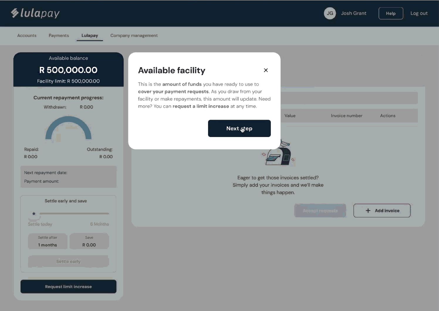 Lulapay prototype preview